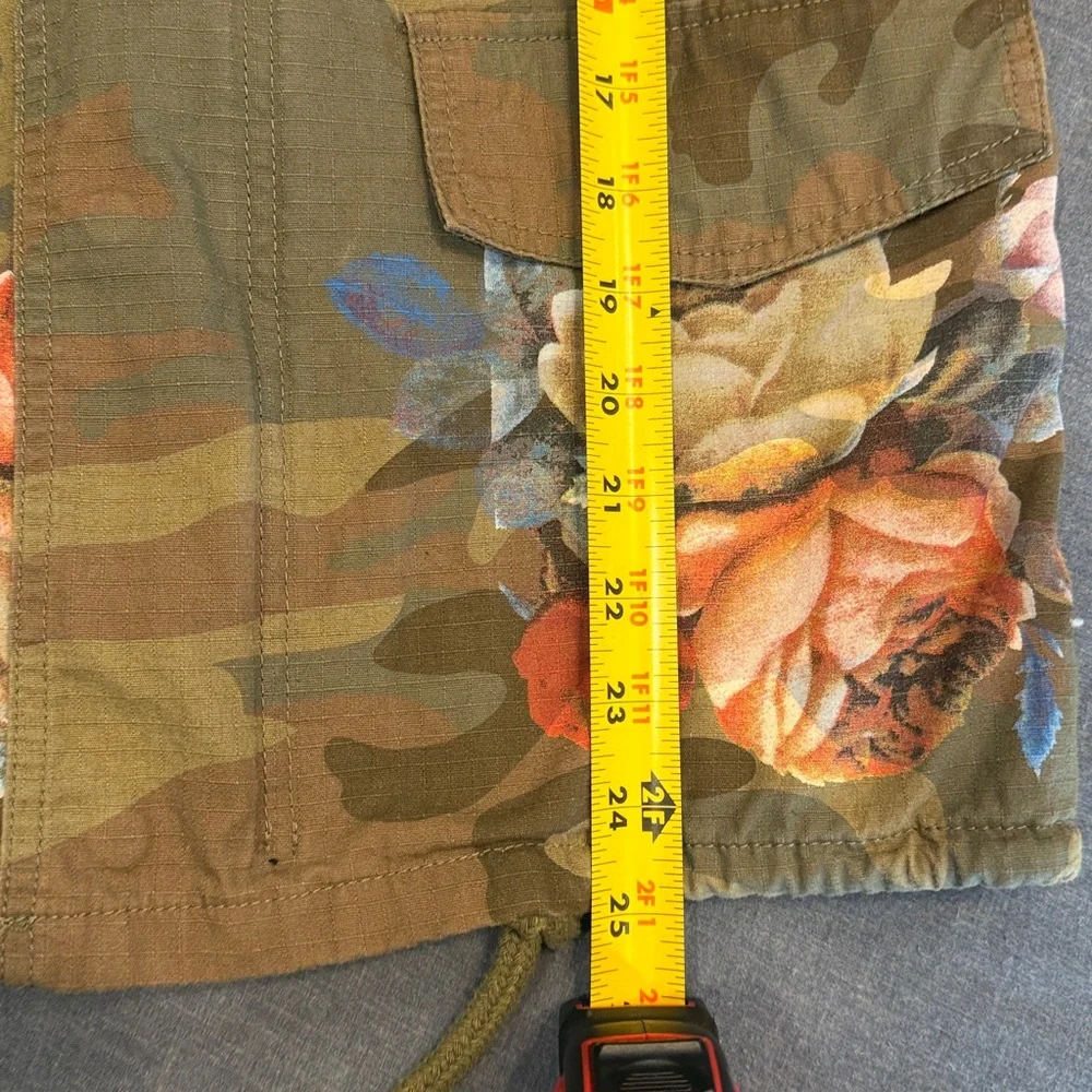 Floral print camo utility jacket - Picture 12 of 12